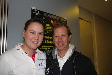 Rolf-Göran Bengtsson mit Kathrin Schaumann